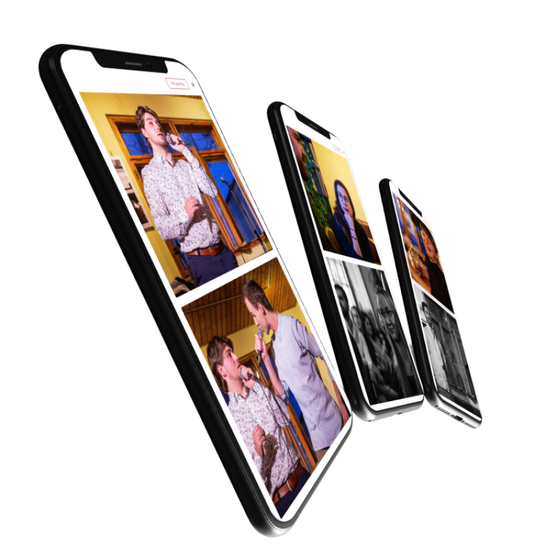 Phones with JAMU Encounter website