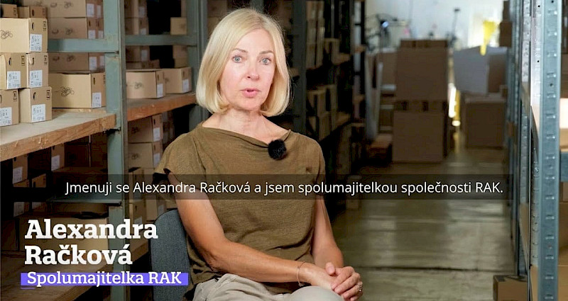 Alexaxandra Račková, co-owner of RAK