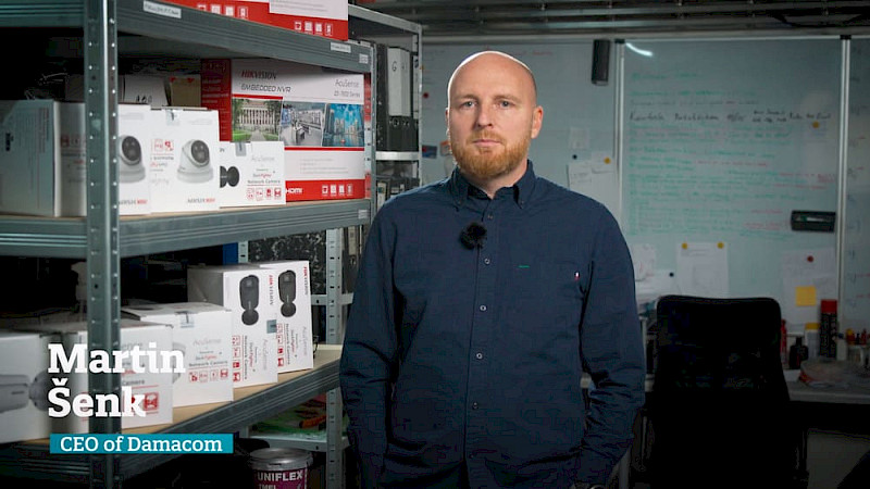 Martin Šenk, Managing Director of Damacom