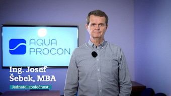 Josef Šebek, Executive Director of AQUA PROCON