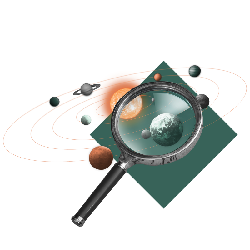 The Solar System under a magnifying glass