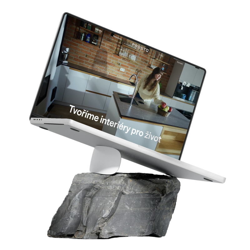 Huge picture frame, statue inside