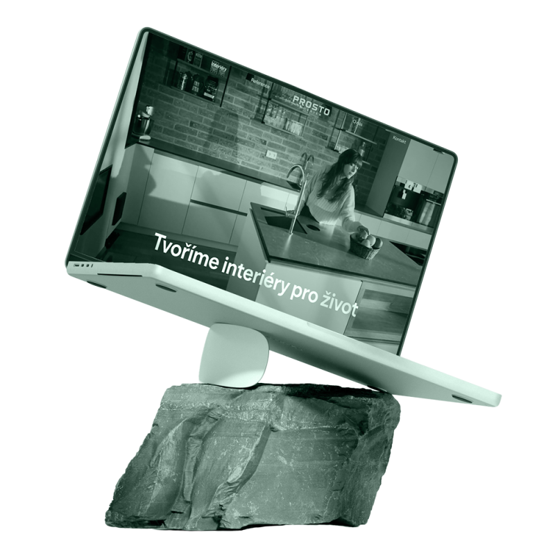 Huge picture frame, statue inside