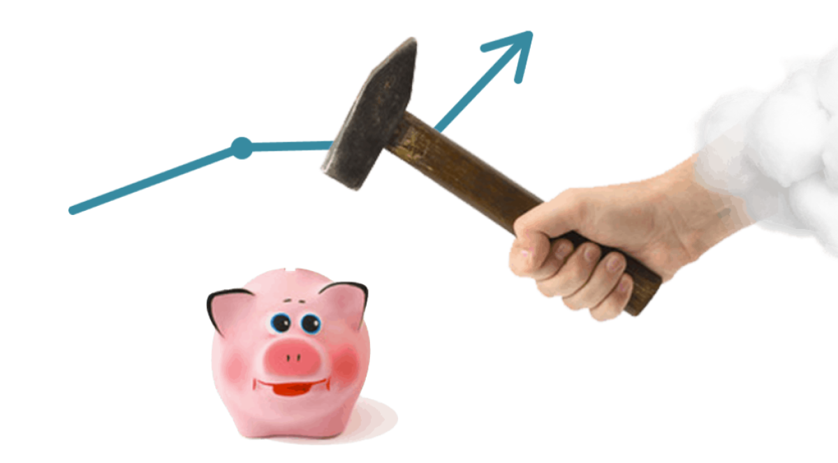 Breaking the money piggy bank
